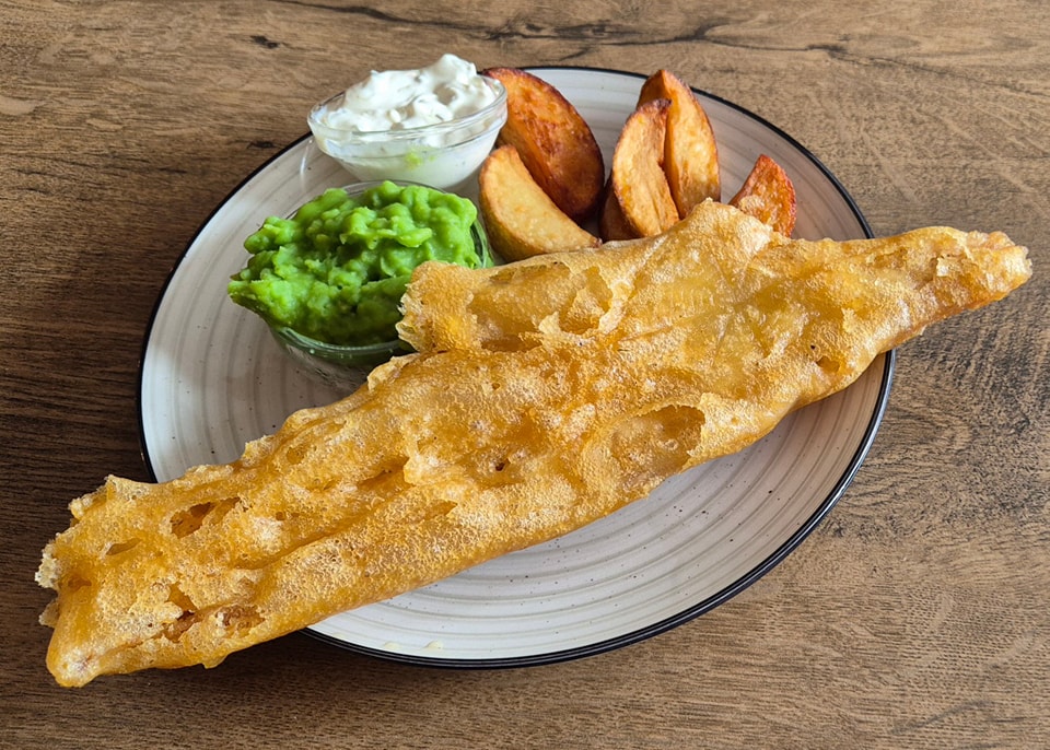 Fish and chips at the Ring O' Bells